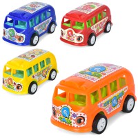Автобус інерційний 9,5 см (в асортименті) 3204