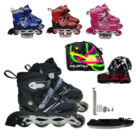 Ролики RS-0038, розмір S (31-34), PU колеса, ABEC-7, сумка