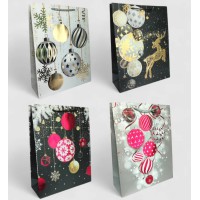 Подарунковий пакет Блискучі іграшки 31×42×12 см набір 4 шт bl2502-194