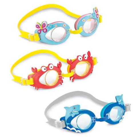 Окуляри для плавання, регульований ремінець (В асортименті)