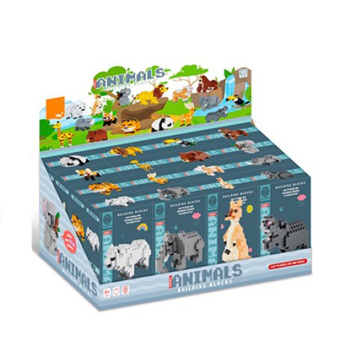 Конструктор Тварини від 90 деталей (В асортименті) A621-1-3-4