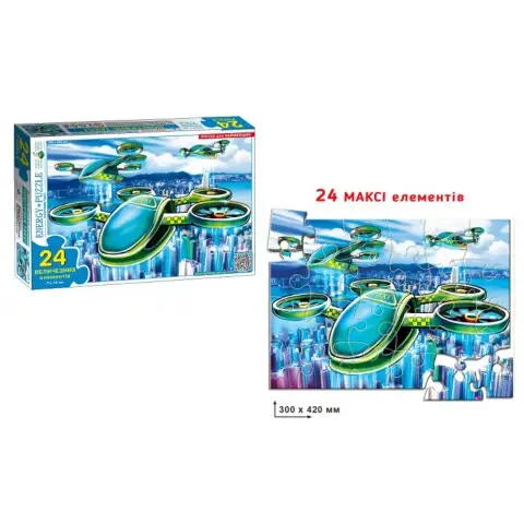Гра-пазл Повітряне таксі 24 елементи ТМ Енергія+ 88397
