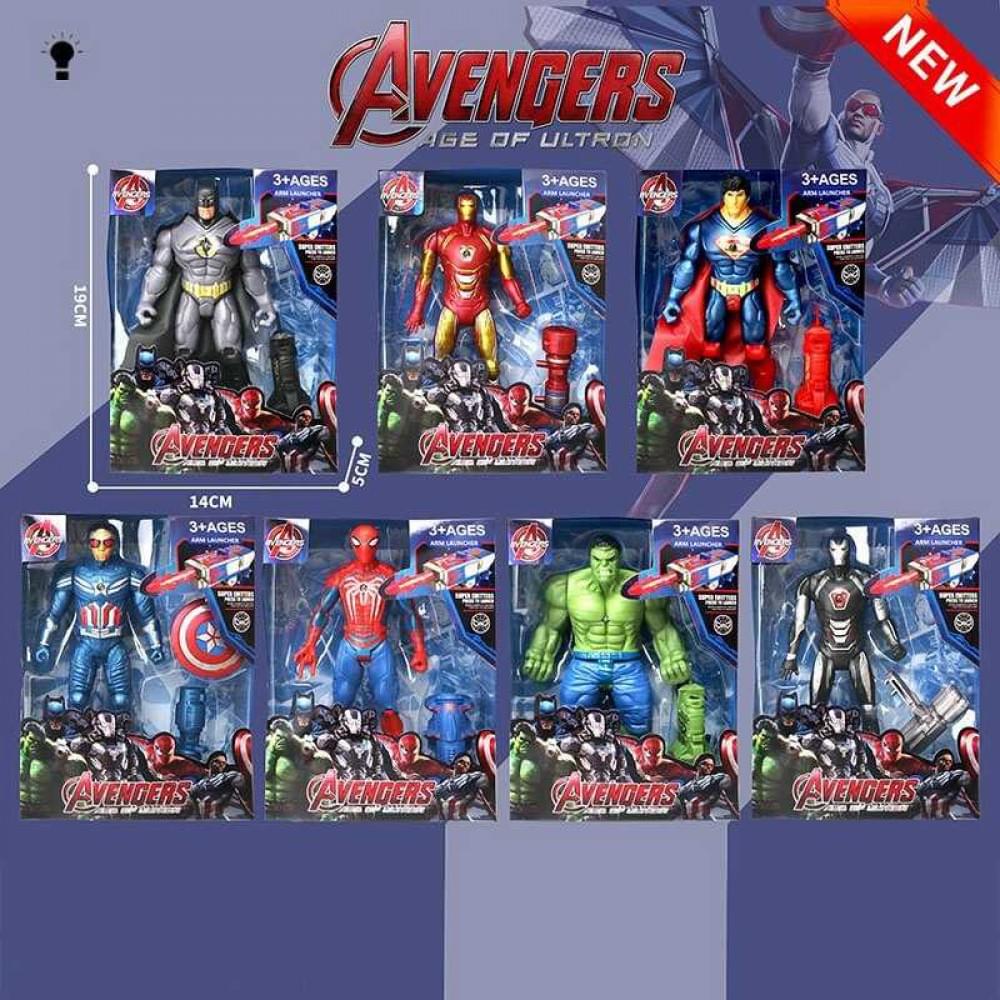 Герой висота: 16 см, рухомі кінцівки та голова, згинаються коліна, підсвічування, аксесуар, в кор., МІКС ВИДІВ /216-2/