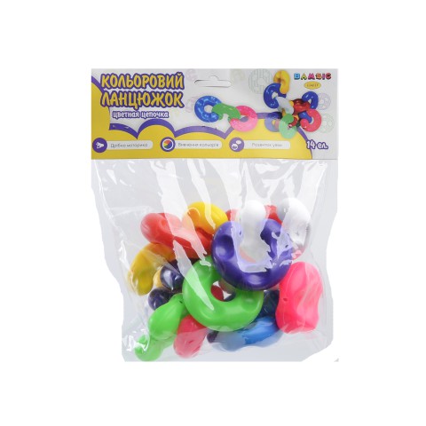 Ланцюжок кольоровий №2 Бамсик, 114/17