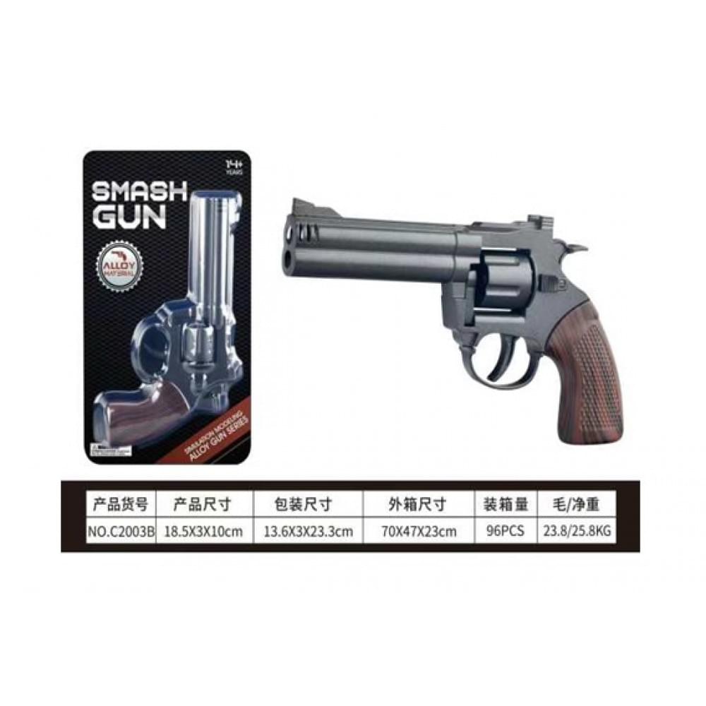 Пістолет мет. під пістони, на планшетці 23*13,6*3,5 см /96/