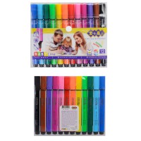 Фломастери, 12 кольорів, Smart, ZB.2807