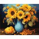 Картина за номерами Соняшникова гармонія 40×50 см КНО3264