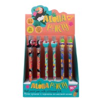 Ручка масляна Aloha Party, синя, 36 шт., 412074