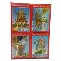 Пазли Castorland Капітан Врунгель, комплект із 4 пазлів, A-12022-BU3