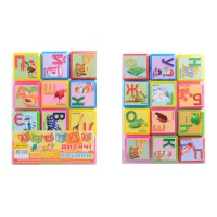 Кубики пластикові Абетка Велика, 18231, 12 шт.