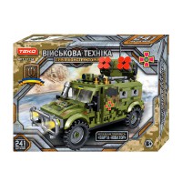 Конструктор Військова техніка Teko Бронеавтомобіль Варта-Новатор, 241 деталь