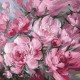 Картина за номерами Пишний букет півоній 40×40 см КНО3253