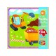 Пазли G-Toys Транспорт, 12 елементів, LT07