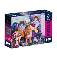 Пазли De.tail Милі кошенята, 500 деталей, DT500-13