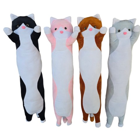 М'яка іграшка Кіт Батон 75 см сірий