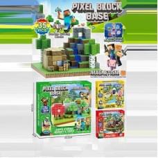 Магнітний конструктор в кор. 35 дет. 23*23*3см /144/