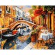 Набір для розпису по номерах Венеційські вулиці, 40x50 см