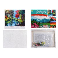 Набір для розпису по номерах Осінній ліс, TK Group, 30x40 см, 31781