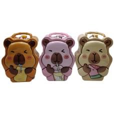 Скарбничка металева "Капібара" 19см 3в.(8*12)