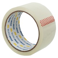 Стрічка клейка пакувальна, 48 мм х 45 м х 45 мкм, прозора