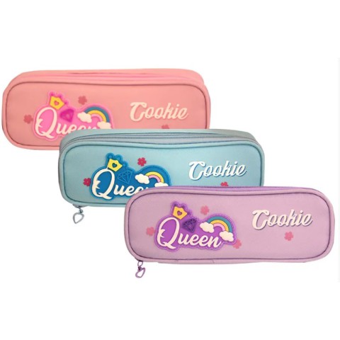 Пенал на 1 відділення з силіконовою аплікацією (В асортименті)