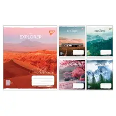 Тетради ученические 24 листа линия Yes The Explorer, 20 шт. в упаковке