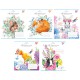 Зошити учнівські 12 аркушів коса лінія Yes Sunny spring, 25 шт. в упаковці