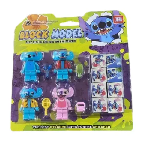 Фігурки Стіч з магнітними блоками, 23204