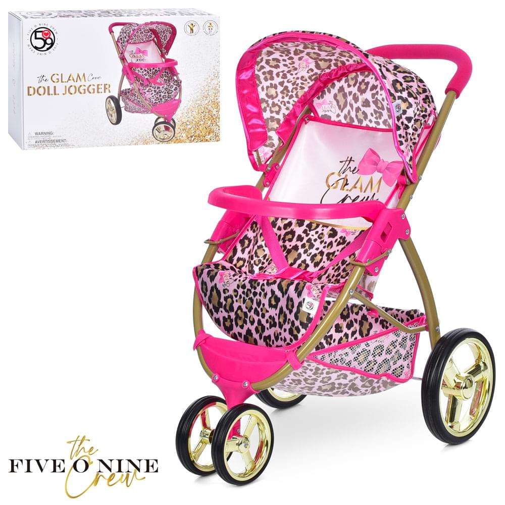 Коляска 50-39-61см, для ляльки, метал,прогулянкова, в кор-ці 53-34-12см /4/