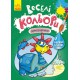 Книга КЕНГУРУ Веселі кольори, Динозаврики (українською)