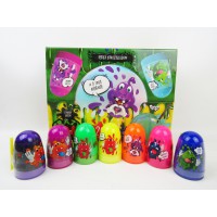 В’язка маса Crazy Slime, колба (українською)/російська, Danko Toys