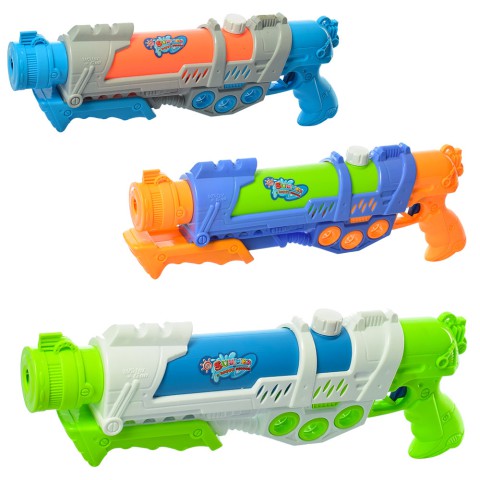 Водяний бластер помповий великий, 44 см, 44x16x6 см (В асортименті)