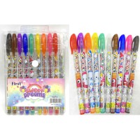 Набір гелевих ручок Солодкі мрії, 10 шт., із блиском та запахом, PVC