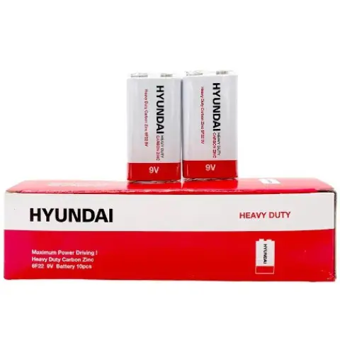 Батарейки Hyundai 9V Крона (1 шт)