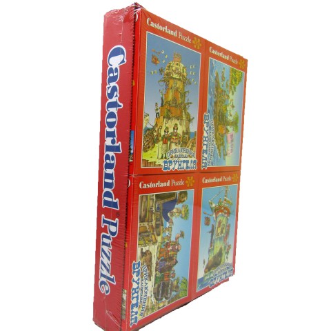 Пазли Castorland Капітан Врунгель, комплект із 4 пазлів, A-12022-BU3