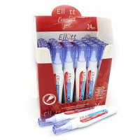 Коректор-ручка, Ellott, 8 мл, 24 шт. в упаковці