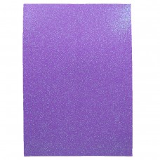 Фоамиран EVA 1.7±0.1MM "Фиолетовый" IRIDESCENT HQ A4 (21X29.7CM) с клеем 10PC/OPP UA