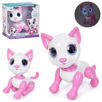 Тварина кішка, інтерактивна, ходить, звук, світло, на батарейках, 23x11 см, 8310