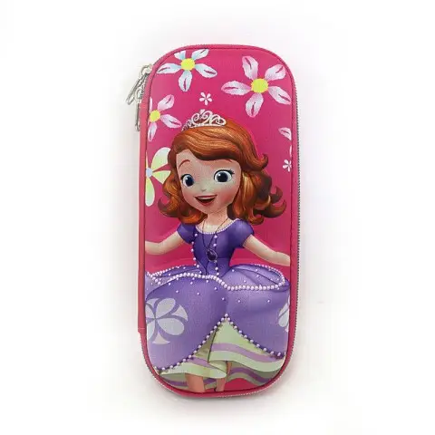 Пенал жорсткий об’ємний для дівчинки, 1 відділення, 3294P