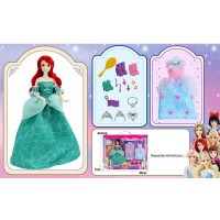 Лялька з аксесуарами, 91062D, 30 см, діадеми, сережки, намисто, гребінець, сукні, туфлі