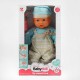 Пупс м’якотілий, 6991, 40 см, п’є з пляшечки, аксесуар