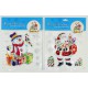 Наліпки для вікон силікон Santa 19×25 см (в асортименті) 6527-P3-17