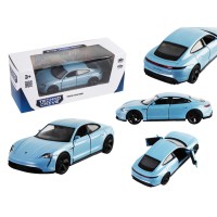 Автомодель Porsche Taycan Turbo S, 250335, синій