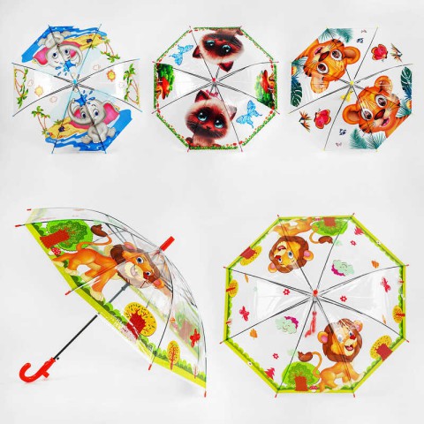 Парасолька тростина дитяча, d=81 см, C54903 (В асортименті)