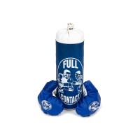 Боксерський набір малий, діаметр 15x42 см, синій