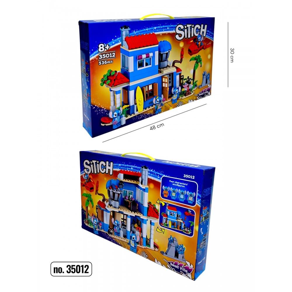 Конструктор стіч 35012 (536 дет.) 48*30*7см //