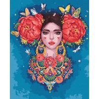 Набір для розпису по номерах Чарівна краса, 40x50 см, КНО4961