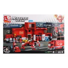 Конструктор Sluban "Racing team" 557 деталей, фігурки M38-B0375