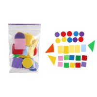 Набір маленьких геометричних фігур, 0169, 5 шт. в упаковці