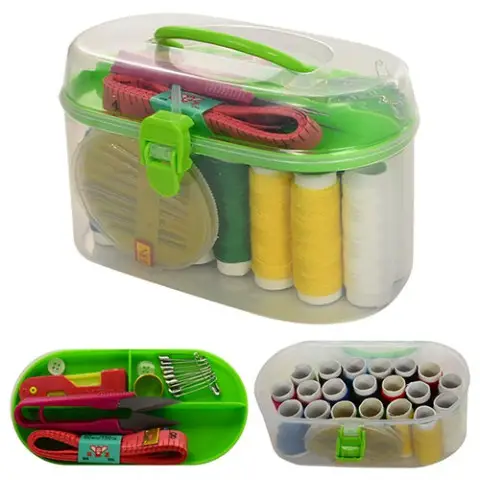 Швейний набір в коробці 7,5×14 см